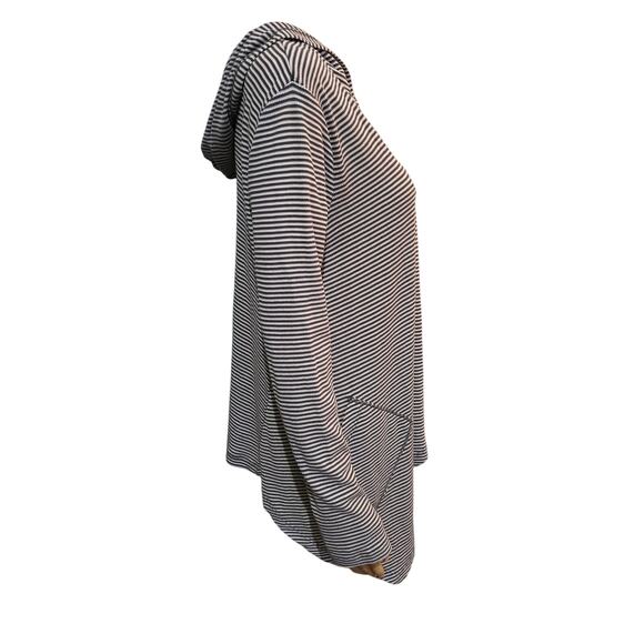 AJ Andrea Jovine open front cardigan with pockets Small NWOT - Picture 3 of 5